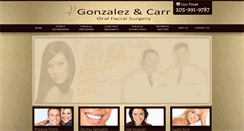 Desktop Screenshot of gonzalezcarr.com