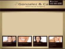 Tablet Screenshot of gonzalezcarr.com